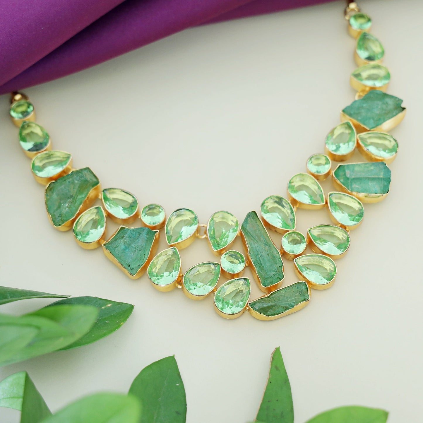 Light Green Neckpiece