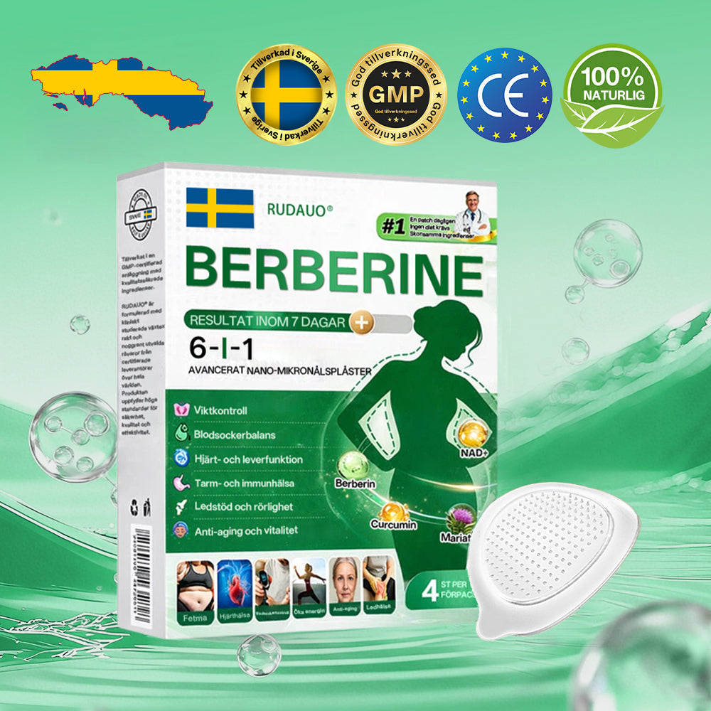 𝐋ä𝐤𝐚𝐫𝐫𝐞𝐤𝐨𝐦𝐦𝐞𝐧𝐝𝐞𝐫𝐚𝐝 | 𝐑𝐔𝐃𝑨𝑼𝑶® 𝑩𝒆𝒓𝑏𝘦𝘳𝑖𝗇𝒆 𝟔-𝗶𝙣-𝟏 𝑁𝑎𝑛𝑜 𝘔𝘪𝘬𝘳𝘰𝘯å𝘭𝘴-𝘱𝘭å𝘴𝘵𝘦𝘳 | ✅𝘝𝘦𝘵𝘦𝘯𝘴𝘬𝘢𝘱𝘴𝘣𝘢𝘴𝘦𝘳𝘢𝘥 | 𝟨-𝗂𝗇-𝟣 𝖿𝗈𝗋𝗆𝗎𝗅𝖺 | 𝑅𝑒𝑠𝑢𝑙𝑡𝑎𝑡 𝑖𝑛𝑜𝑚 7 𝑑𝑎𝑔𝑎𝑟 🏅