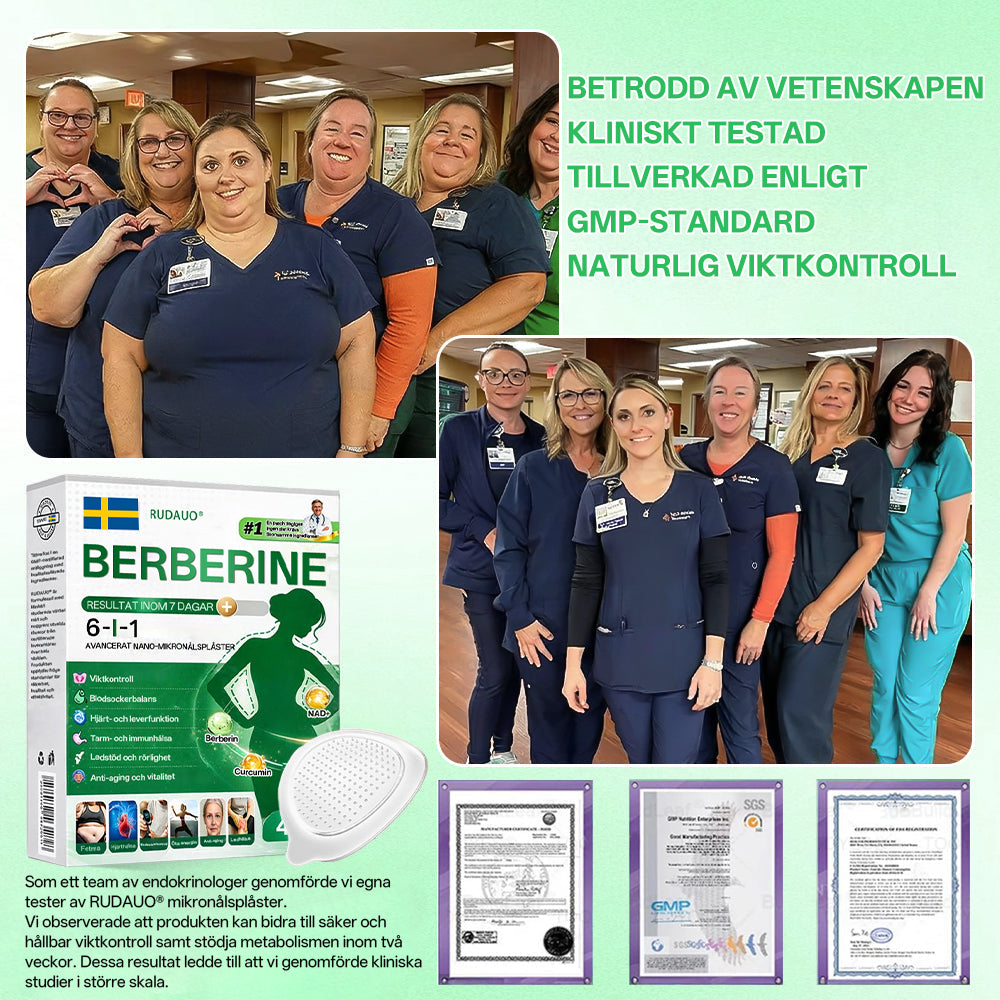 𝐋ä𝐤𝐚𝐫𝐫𝐞𝐤𝐨𝐦𝐦𝐞𝐧𝐝𝐞𝐫𝐚𝐝 | 𝐑𝐔𝐃𝑨𝑼𝑶® 𝑩𝒆𝒓𝑏𝘦𝘳𝑖𝗇𝒆 𝟔-𝗶𝙣-𝟏 𝑁𝑎𝑛𝑜 𝘔𝘪𝘬𝘳𝘰𝘯å𝘭𝘴-𝘱𝘭å𝘴𝘵𝘦𝘳 | ✅𝘝𝘦𝘵𝘦𝘯𝘴𝘬𝘢𝘱𝘴𝘣𝘢𝘴𝘦𝘳𝘢𝘥 | 𝟨-𝗂𝗇-𝟣 𝖿𝗈𝗋𝗆𝗎𝗅𝖺 | 𝑅𝑒𝑠𝑢𝑙𝑡𝑎𝑡 𝑖𝑛𝑜𝑚 7 𝑑𝑎𝑔𝑎𝑟 🏅