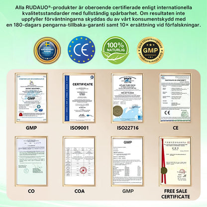 𝐋ä𝐤𝐚𝐫𝐫𝐞𝐤𝐨𝐦𝐦𝐞𝐧𝐝𝐞𝐫𝐚𝐝 | 𝐑𝐔𝐃𝑨𝑼𝑶® 𝑩𝒆𝒓𝑏𝘦𝘳𝑖𝗇𝒆 𝟔-𝗶𝙣-𝟏 𝑁𝑎𝑛𝑜 𝘔𝘪𝘬𝘳𝘰𝘯å𝘭𝘴-𝘱𝘭å𝘴𝘵𝘦𝘳 | ✅𝘝𝘦𝘵𝘦𝘯𝘴𝘬𝘢𝘱𝘴𝘣𝘢𝘴𝘦𝘳𝘢𝘥 | 𝟨-𝗂𝗇-𝟣 𝖿𝗈𝗋𝗆𝗎𝗅𝖺 | 𝑅𝑒𝑠𝑢𝑙𝑡𝑎𝑡 𝑖𝑛𝑜𝑚 7 𝑑𝑎𝑔𝑎𝑟 🏅