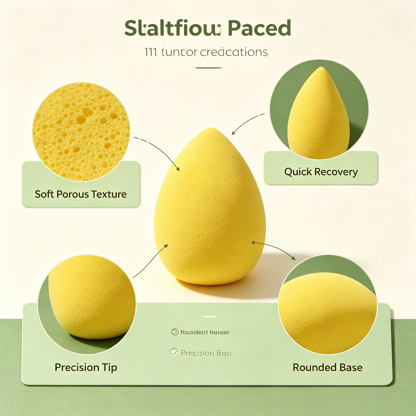 Yellow Beauty Sponge