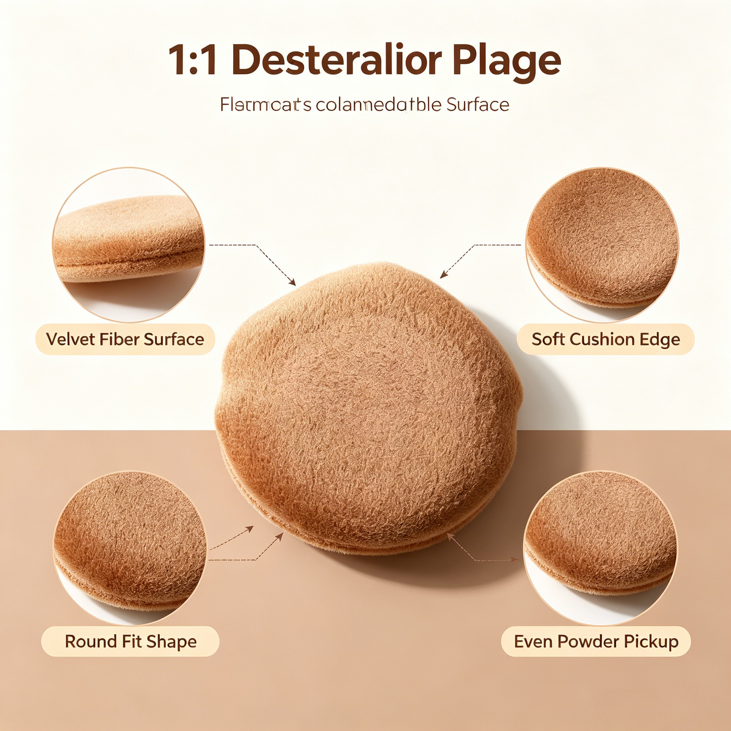 Velvet Face Puff